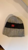 Warme Wintermuetze Norway, Grau/Schwarz