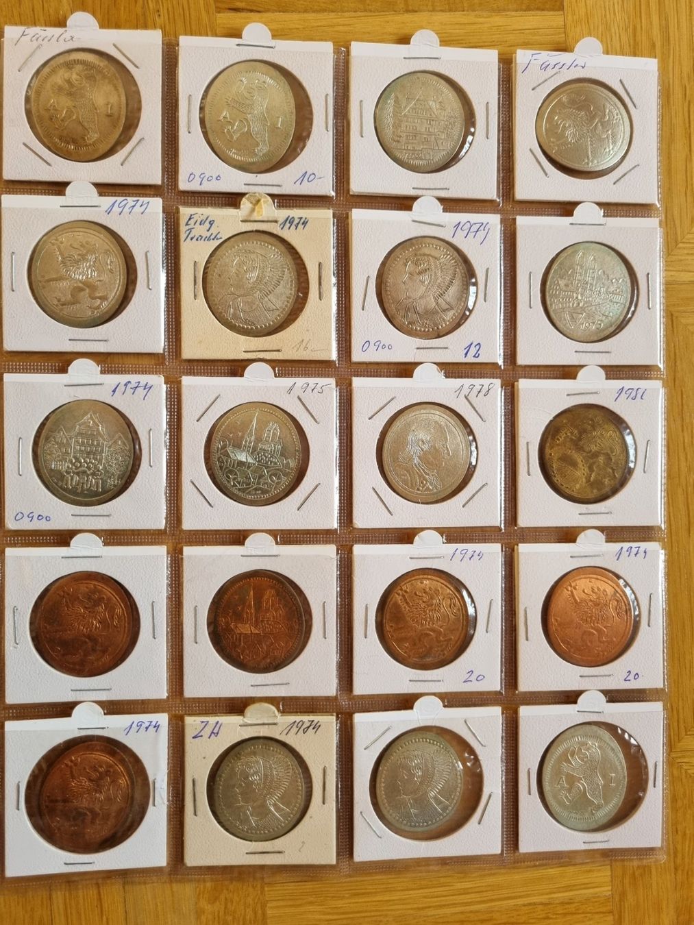 Medaglie: Sammlung Fässler Medaillen - 40 Stk - toller Posten, Silber – Usato da Mels venduto da Goldenfalcon 3