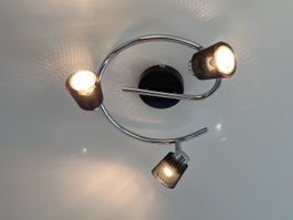 Deckenlampe mit 3 Spots