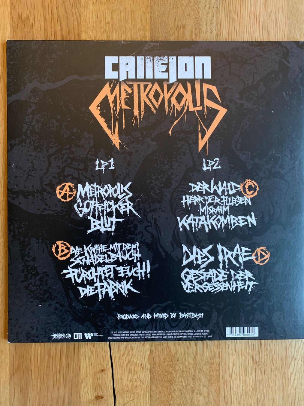 Dischi in vinile: Callejon - Metropolis – Usato da Balzers venduto da Amontelm 1
