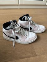 Nike Air Jordan 1 Mid Gr. 39 Rosa Weiss Schuhe Sneaker