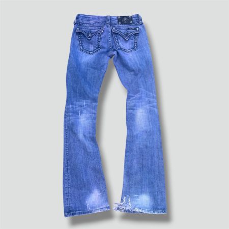Miss Me y2k bootcut pink washed jeans used retro vintage