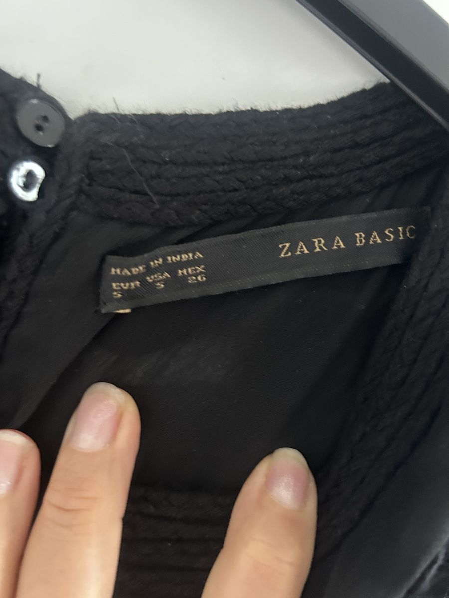 Zara Camicette: Damen Oberteil schwarz Grösse S Zara – Usato da Basel venduto da Friend68 1