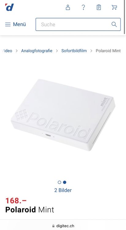 Polaroid Mint Drucker (Neu (gemäss Beschreibung)) in Muri b. Bern für ...