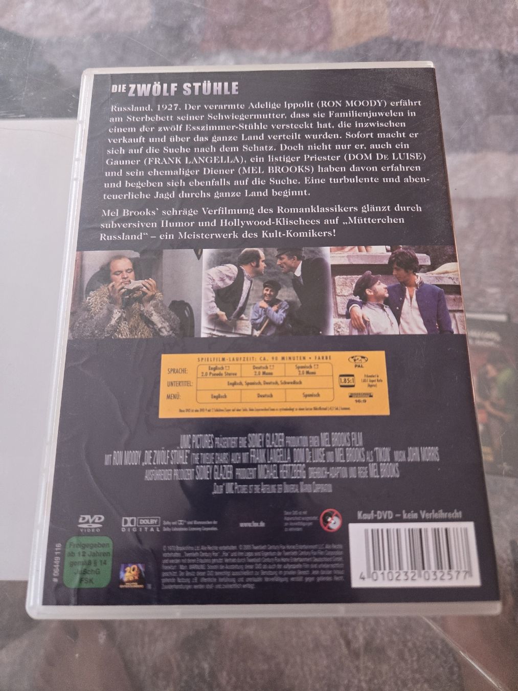 Tutti i DVDs: Die Zwölf Stühle DVD – Usato da Bussigny venduto da Kfdlt 1
