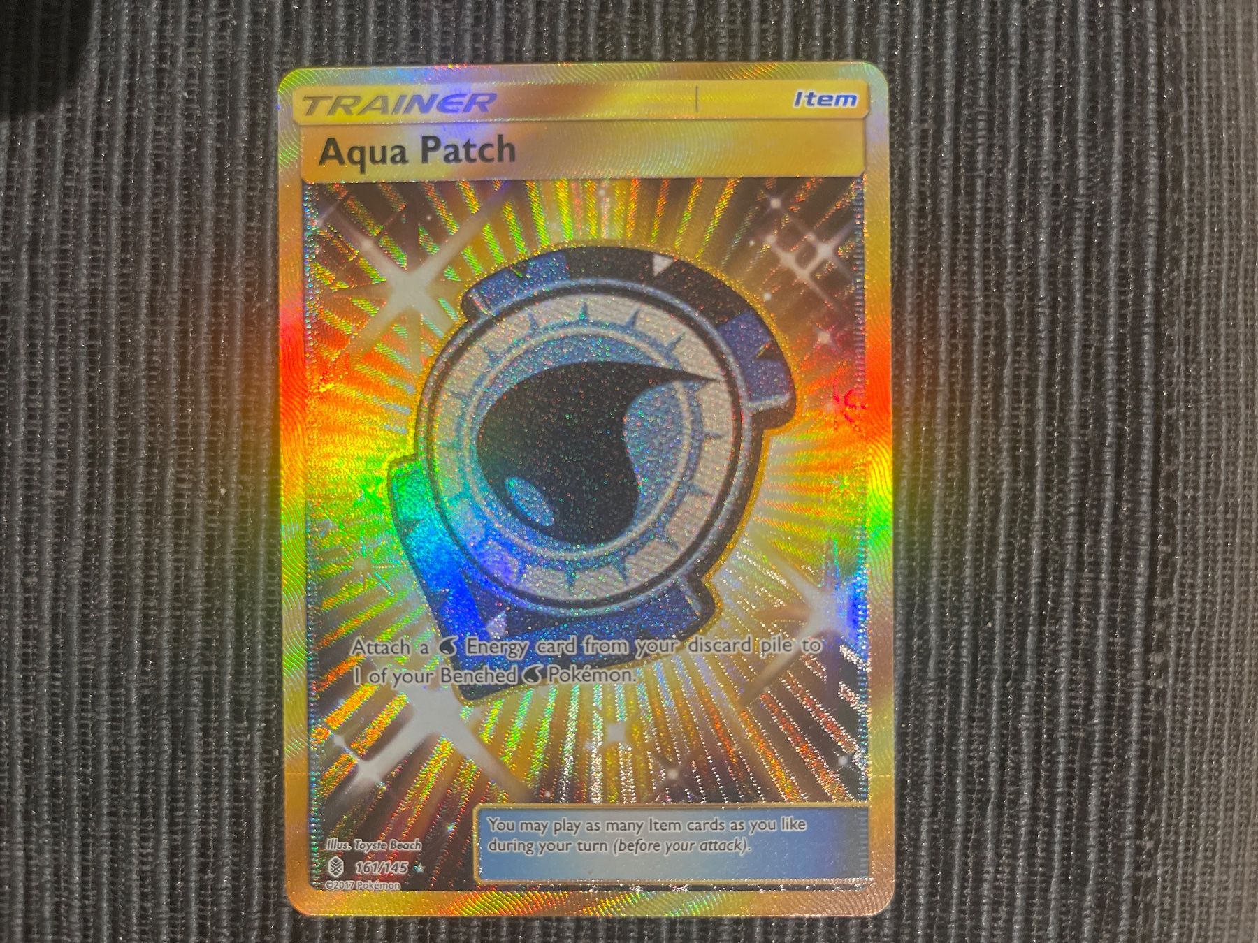 Pokémon Carte collezionabili: Pokemon Aqua Patch Gold Guardians Rising – Usato da Wabern venduto da Collectfun