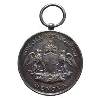 Genova, Premio scolastico 1904 - alle fanciulle