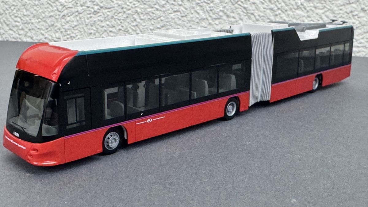 Rietze Modellini d'auto: Hess Bus Trolleybus Rietze 1:87 VB Biel – Nuovo e nell'imballaggio originale da Luzern venduto da aa43modelcars-Luzern 3
