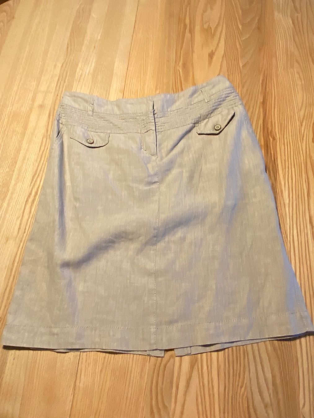 Giacche: Leinen Blazer & Rock, Gr. 38 in der Farbe beige – Usato da Rüschlikon venduto da Emma01 2