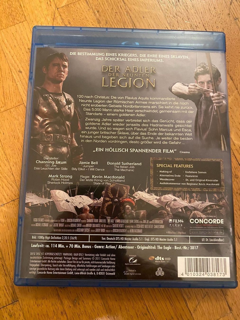 Tutti i DVDs: Der Adler der Legion Blueray DVD – Nuovo (secondo la descrizione) da Zürich venduto da Gobble 1