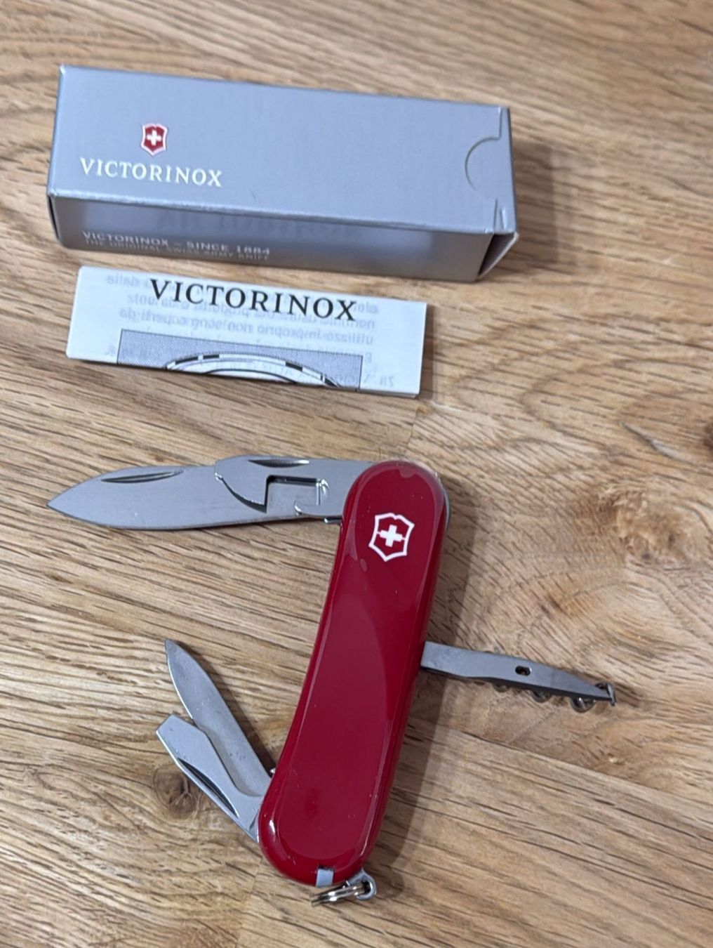 Victorinox Coltelli tascabile: VICTORINOX SACKMESSER EVOLUTION 10 RED – Nuovo e nell'imballaggio originale da Zürich venduto da Frei-Occasionen 5