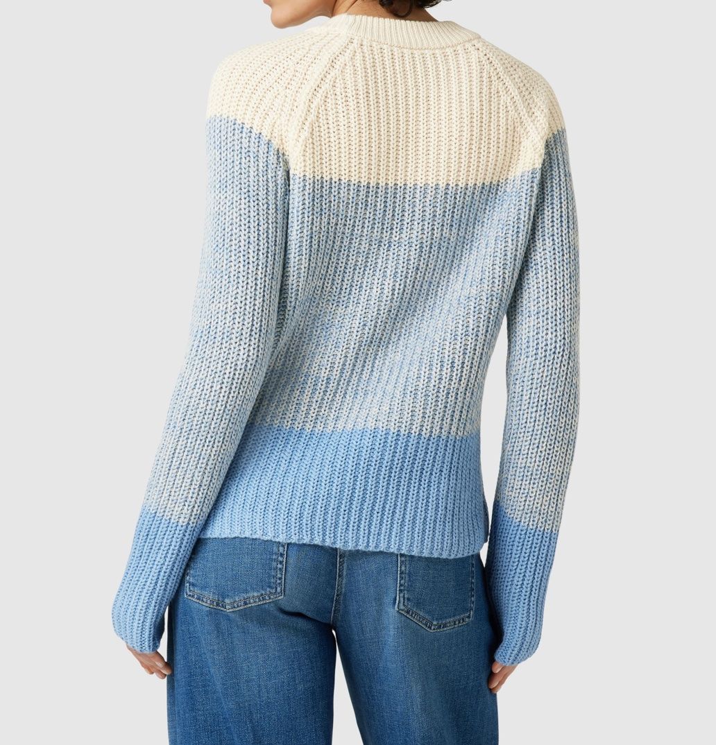Maglioni & Felpe: Soyaconcept Pullover: Gr. L, blaue Blockstreifen – Usato da Basel venduto da Interstellar85 2