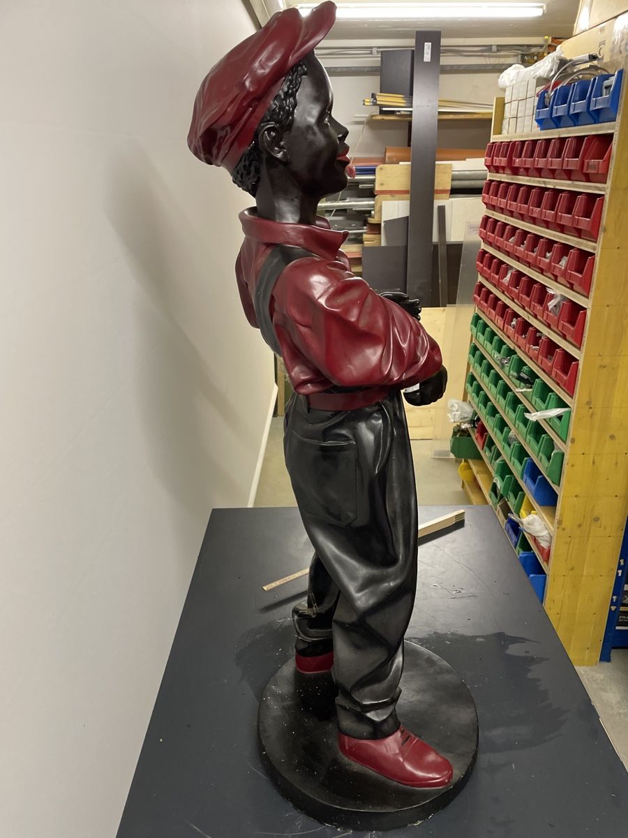 Statuette: Gastro Figur Buttler für champagner Kühler oder Blumenvase – Usato da Dagmersellen venduto da INEICHEN-MULTIMEDIA 1