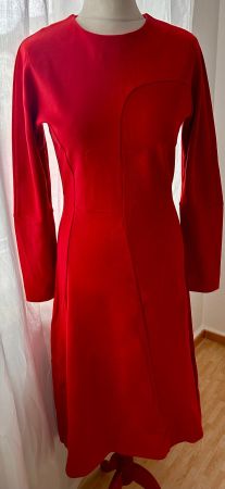 COS Kleid, Maxi-Kleid rot, M 38 Winterkleid Top-Zustand