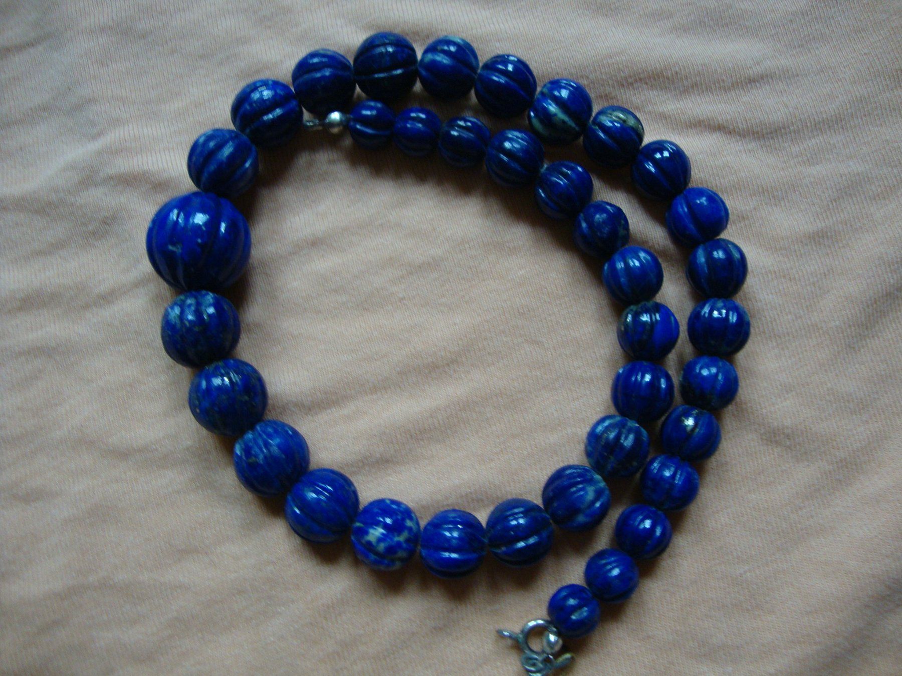 Catenine: blaue Edelsteinkette – Usato da Laufen venduto da ereli 1
