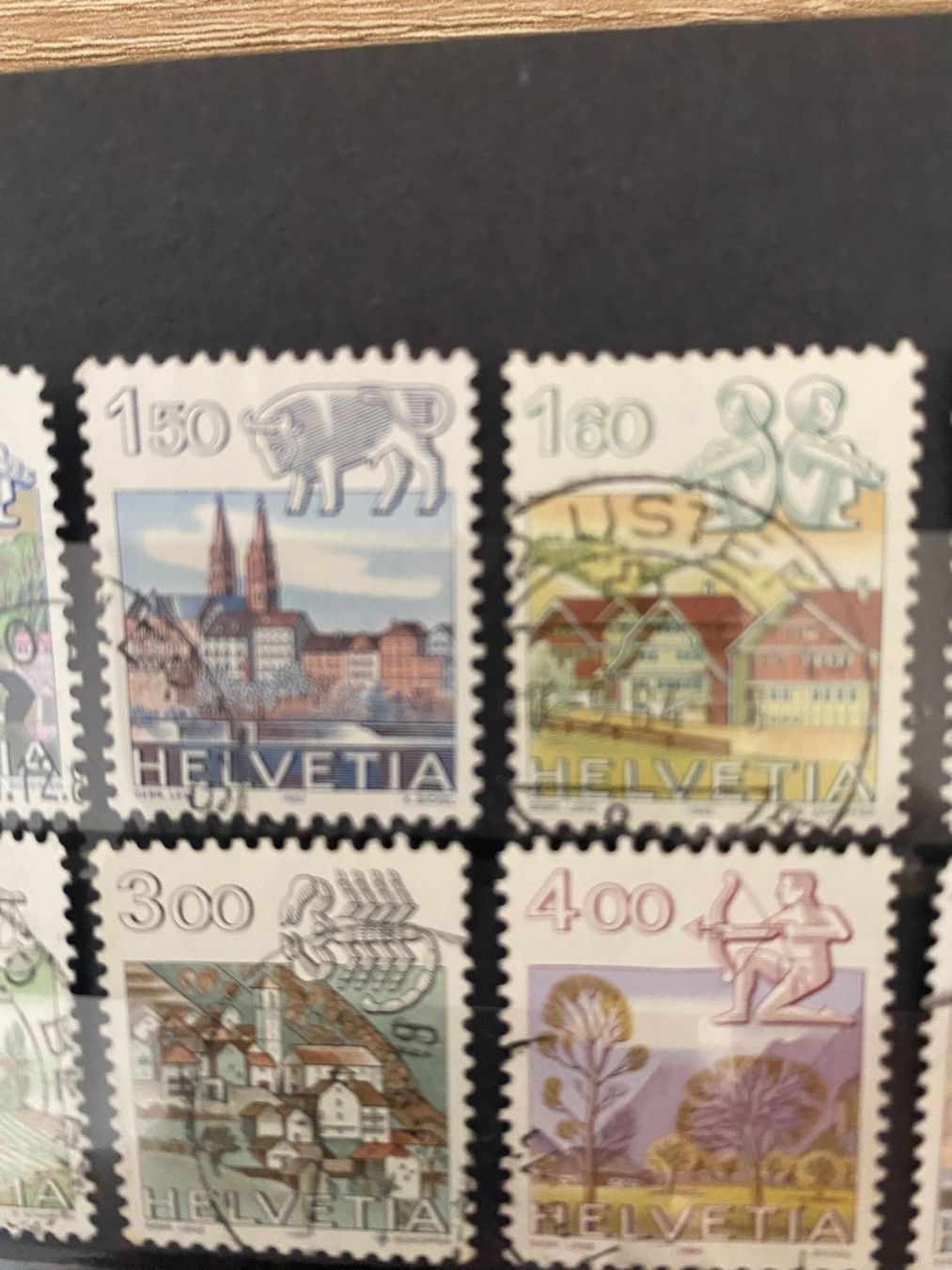 Alle Briefmarken: Briefmarken.1982-86.Tierkreiszeichen Top! – Gebraucht aus matten b. interlaken von jfran17 3