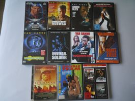 14 Filme - Jean Claude Van Damme - Sammlung