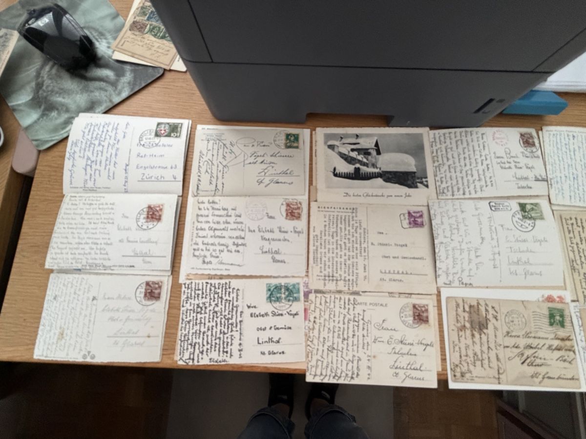 Ansichtskarten: 50 Ansichtskarten/Postkarten Schweiz ab Alt – Gebraucht aus Murgenthal von Tina_4055 3