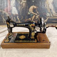 Vintage Singer Nähmaschine-Koffer, Top Zustand! funktioniert