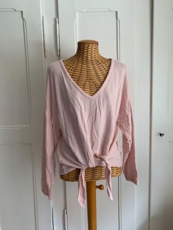 Pullover rosarot oversized - S