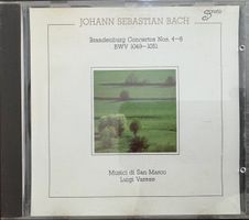 CD WOLFGANG AMADEUS MOZART- Brandenburg Concertos Nos. 4 - 6