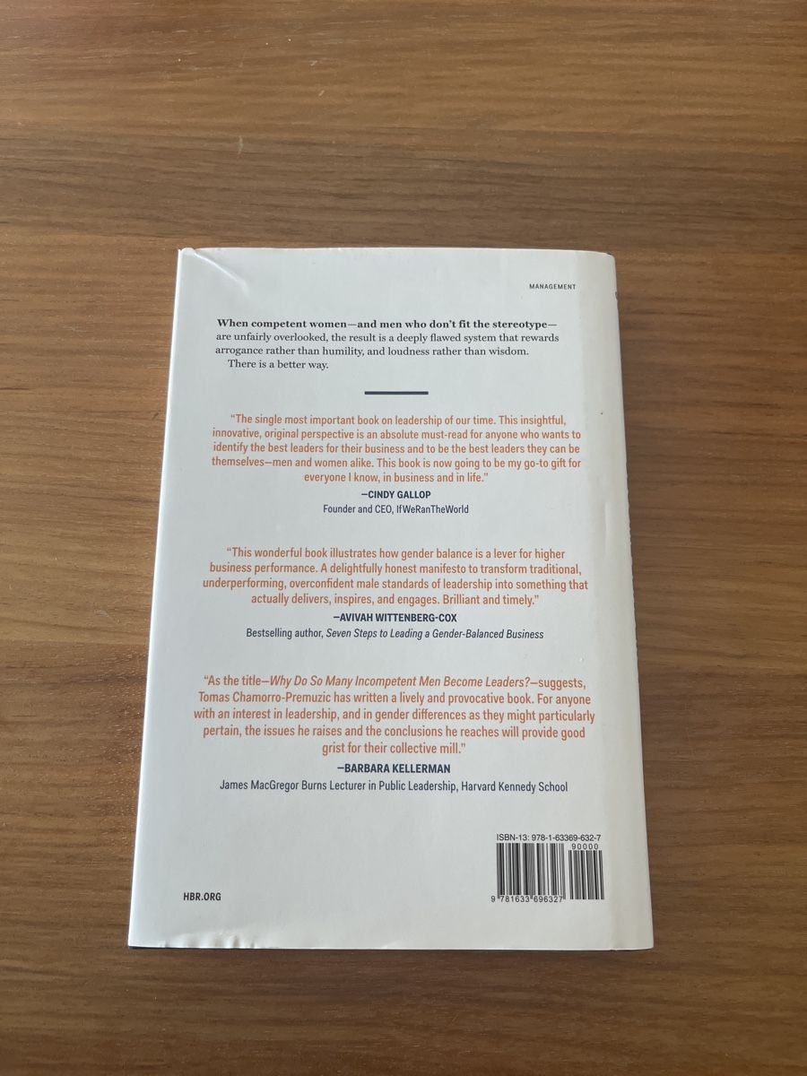 Libri: Buch: Why do so many incompetent men become leaders? – Usato da Zug venduto da vik_p5lx 1