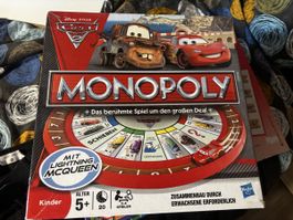 Monopoly Disney Pixar Cars 2 Brettspiel Kinder neu