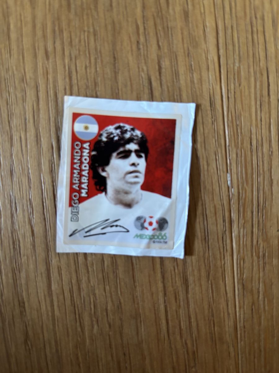 Panini Sammelbilder & Trading cards: Sammelbild Diego Maradona – Gebraucht aus Würenlos von Ashley24