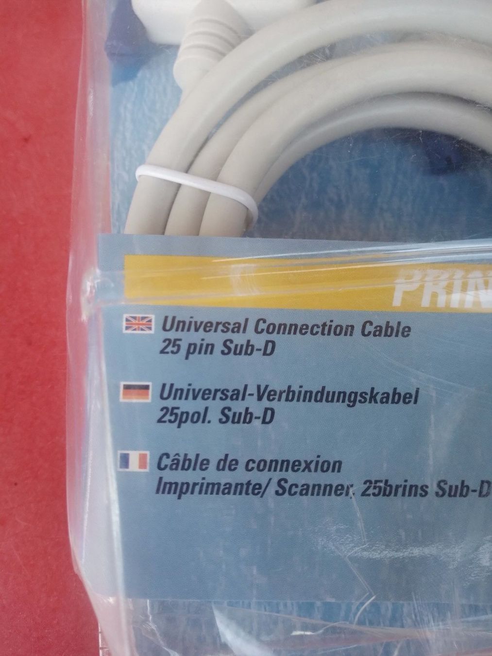 Kabel: Cavo universale x printer, scanner,modem – Neu und originalverpackt aus Porza von ulletta1 1