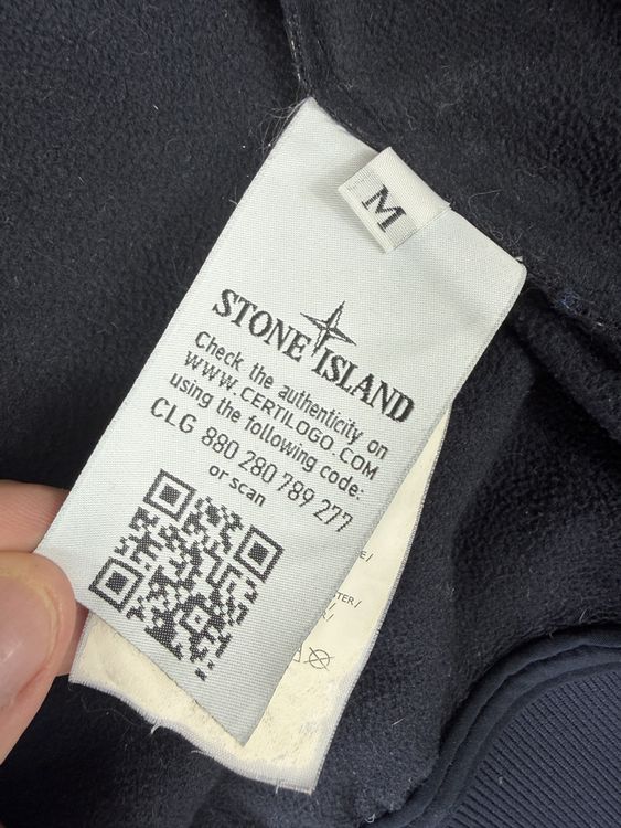 Veste à capuche Stone Island Soft Shell-R - Bleu Marine - S (Neu ...