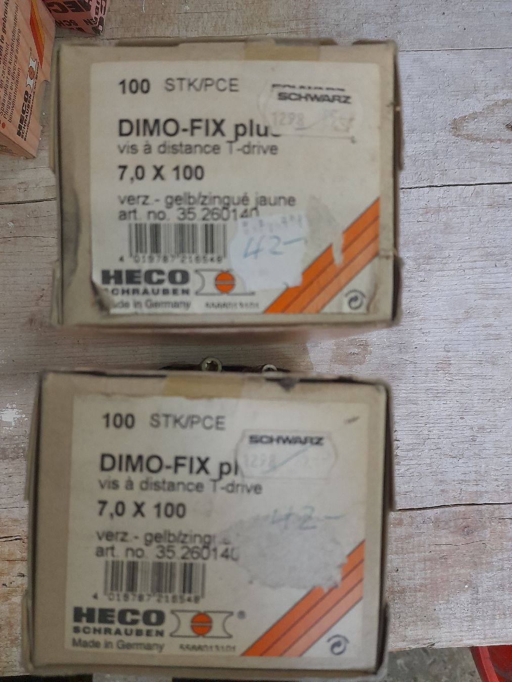 Ferramenta: 7.0x100 – Nuovo e nell'imballaggio originale da Stetten AG venduto da TheKu8248
