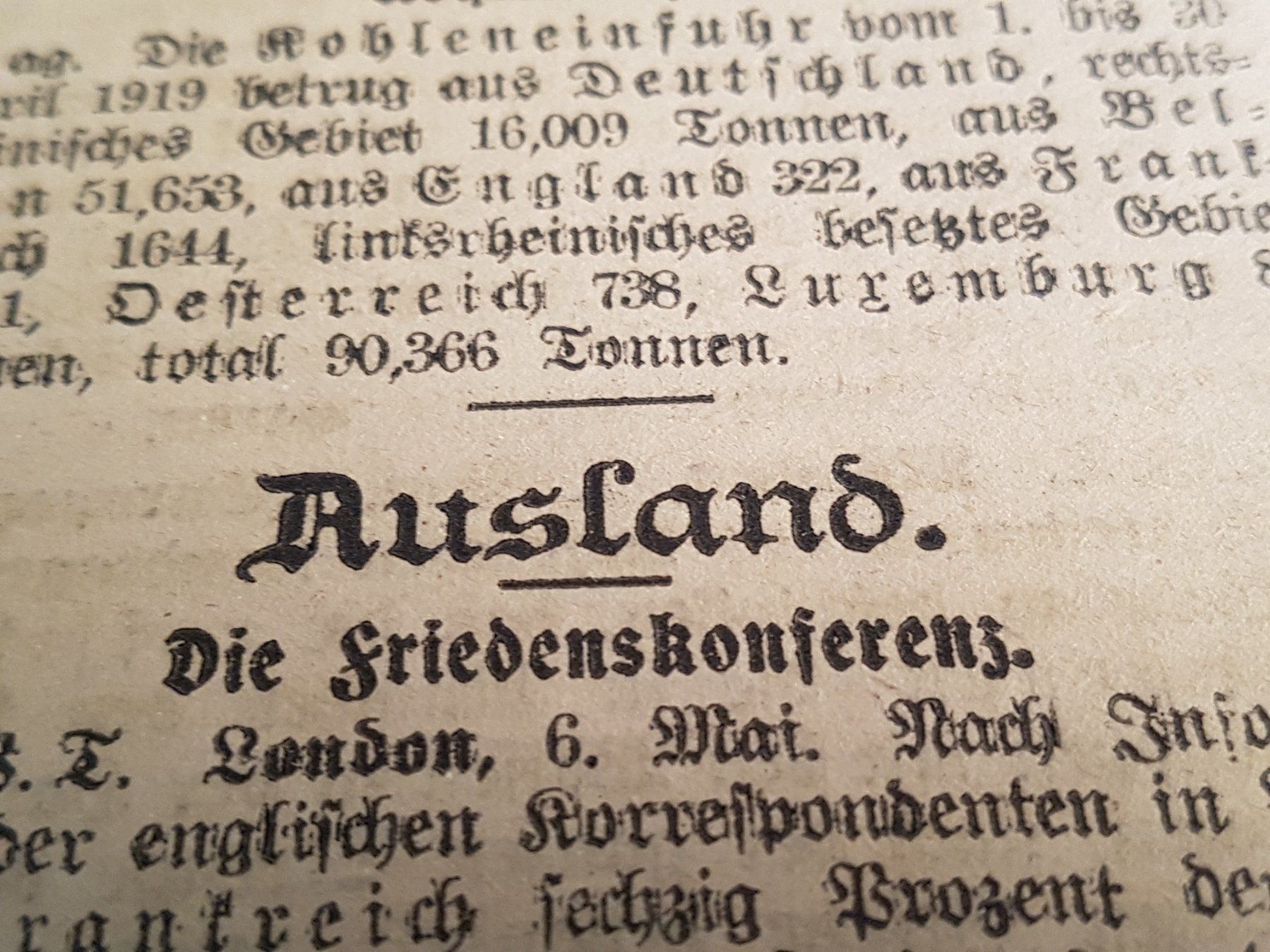 Riviste & Magazine: Basler Vorwärts 7. Mai 1919 Doppelseite – Usato da Ettingen venduto da Maranathatalitha 2