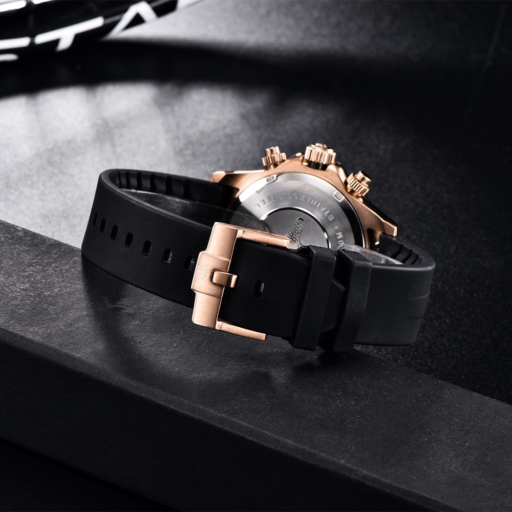 Pagani Design Orologi: Pagani Design Herrenuhr Chronograph – Nuovo e nell'imballaggio originale da Suhr venduto da sjay.Cv 1
