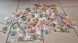 BANKNOTEN: GANZE WELT - ERHALTUNG GEBRAUCHT