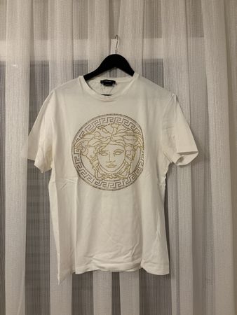 Versace T-Shirt, Weiss, Grösse XL, Top Zustand für Sommer