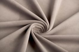 Stoff Velour Hellgrau Meterware