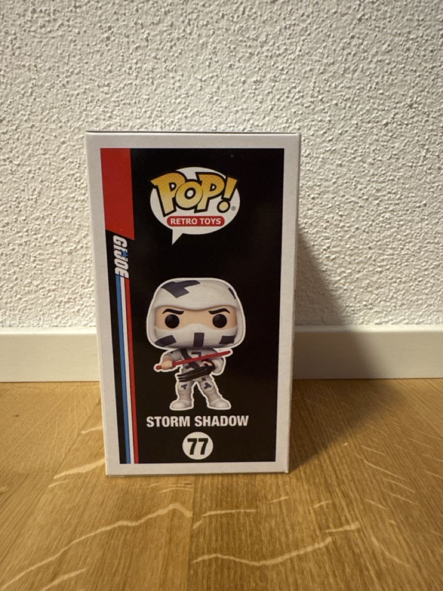 Funko Statuette: Funko Pop Storm Shadow 77 Gi Joe  – Nuovo e nell'imballaggio originale da Suhr venduto da Dominick 3