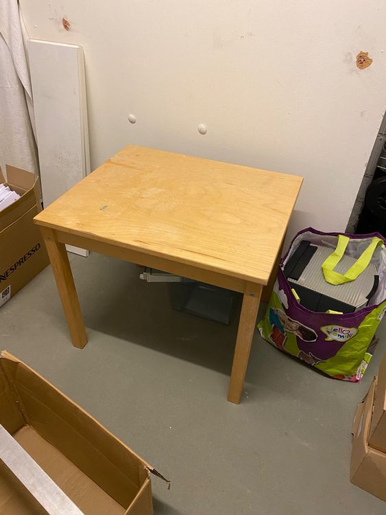Kindertisch IKEA Holz Kaufen auf Ricardo