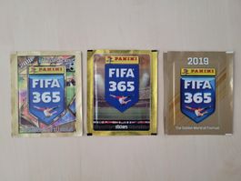3 X Panini FIFA 365 Sticker-Tüten 2018 2019 neu