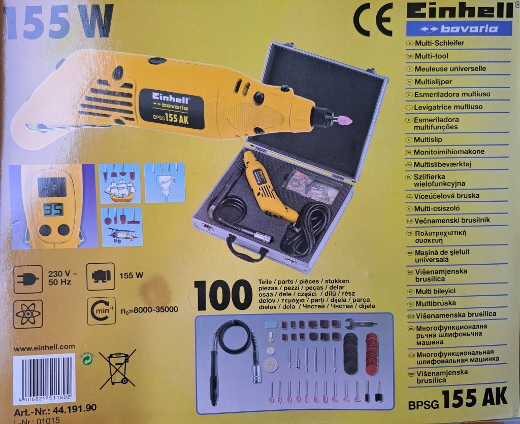 Einhell Tutte le macchine: Gravierer -Fräser EINHELL- BPSG 155AK – Usato da Schlieren venduto da Rcaliforni 3