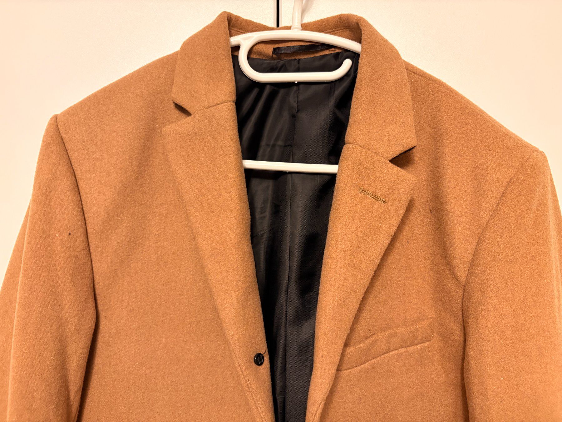 H&M Cappotti: Wintermantel, Herren, Gr. 46, beige – Usato da Adlikon b.Regensdf venduto da Cappo 6