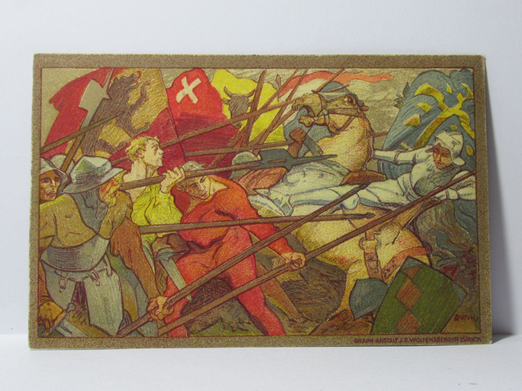 Cartes postales: Bundesfeier Postkarte  1911 – D'occasion à Grenchen par Bluemchen1900