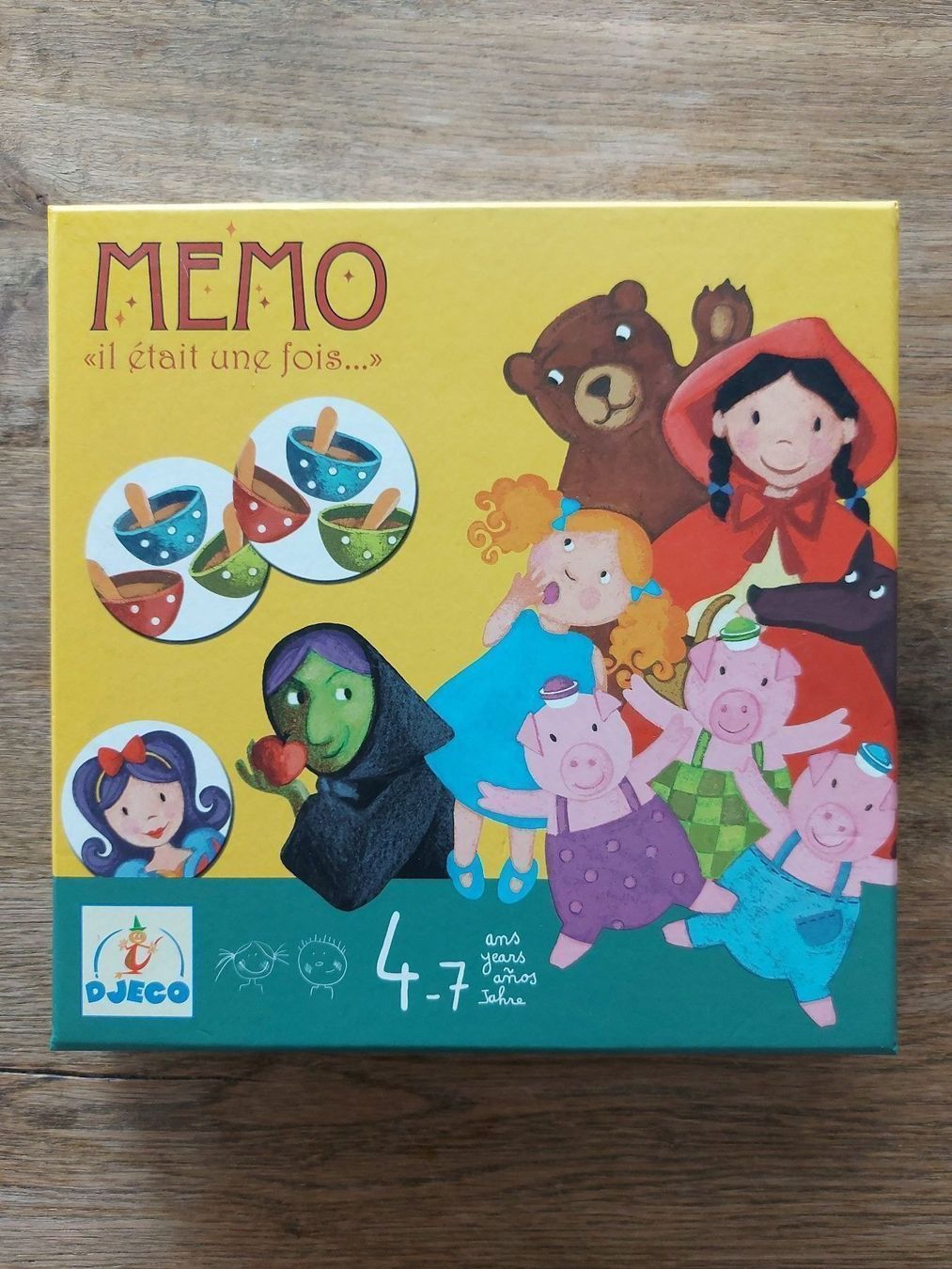 Djeco Giochi: Djeco Memory Märchen Spiel – Usato da Langenthal venduto da zelgaz