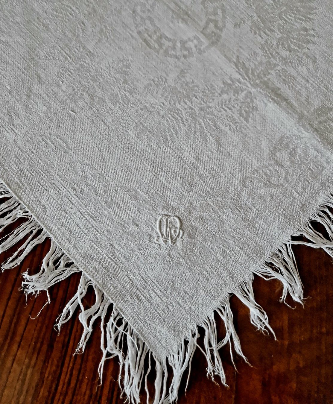 Biancheria da letto: Seidendamast Servietten 39x39cm. – Nuovo (secondo la descrizione) da Bern venduto da Antikbatik 2