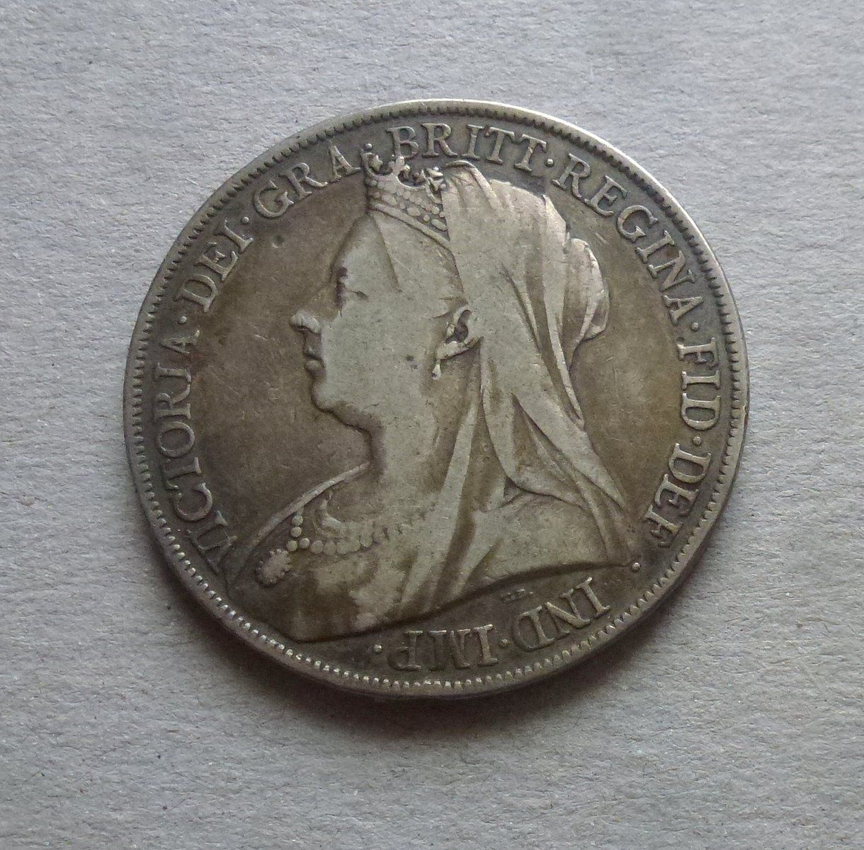 Alle Münzen: England ++ Crown 1900, gute Erhaltung – Gebraucht aus Walkringen von Casablanca777 1
