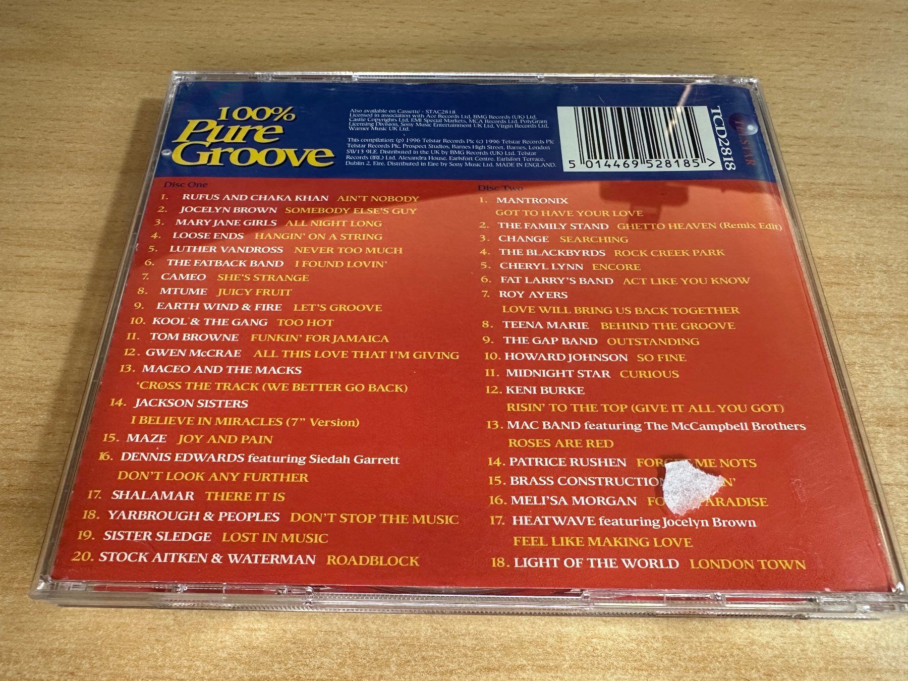 CD: A4 Various – 100% Pure Groove - 2 CD – Usato da Rikon im Tösstal venduto da Alpenmutz 1