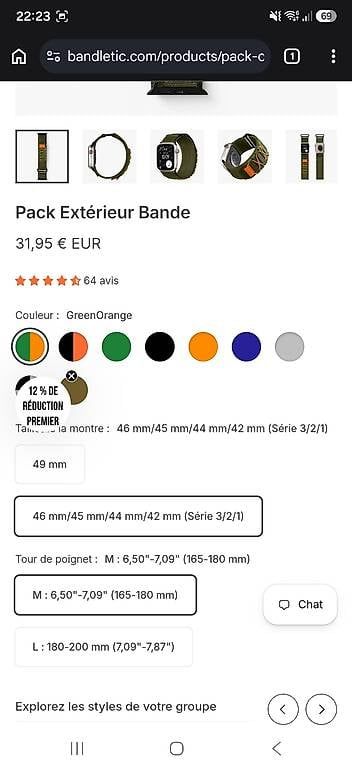 Bracciali & Braccialetti: Bracelet pour Apple Watch – Nuovo e nell'imballaggio originale da Champagne venduto da mar_yp55