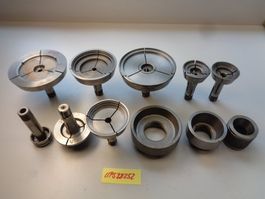 Lot div Schaublin W20 Glockenzangen / Glocken
