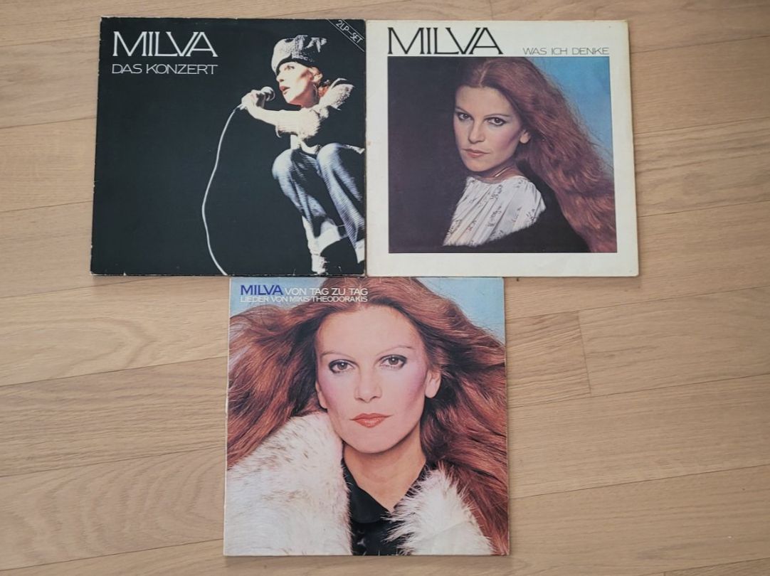 Dischi in vinile: 3 LP  Milva – Usato da Martigny venduto da MZ-67