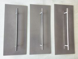3 x Griff mit Abdeckung für Schubladenfront